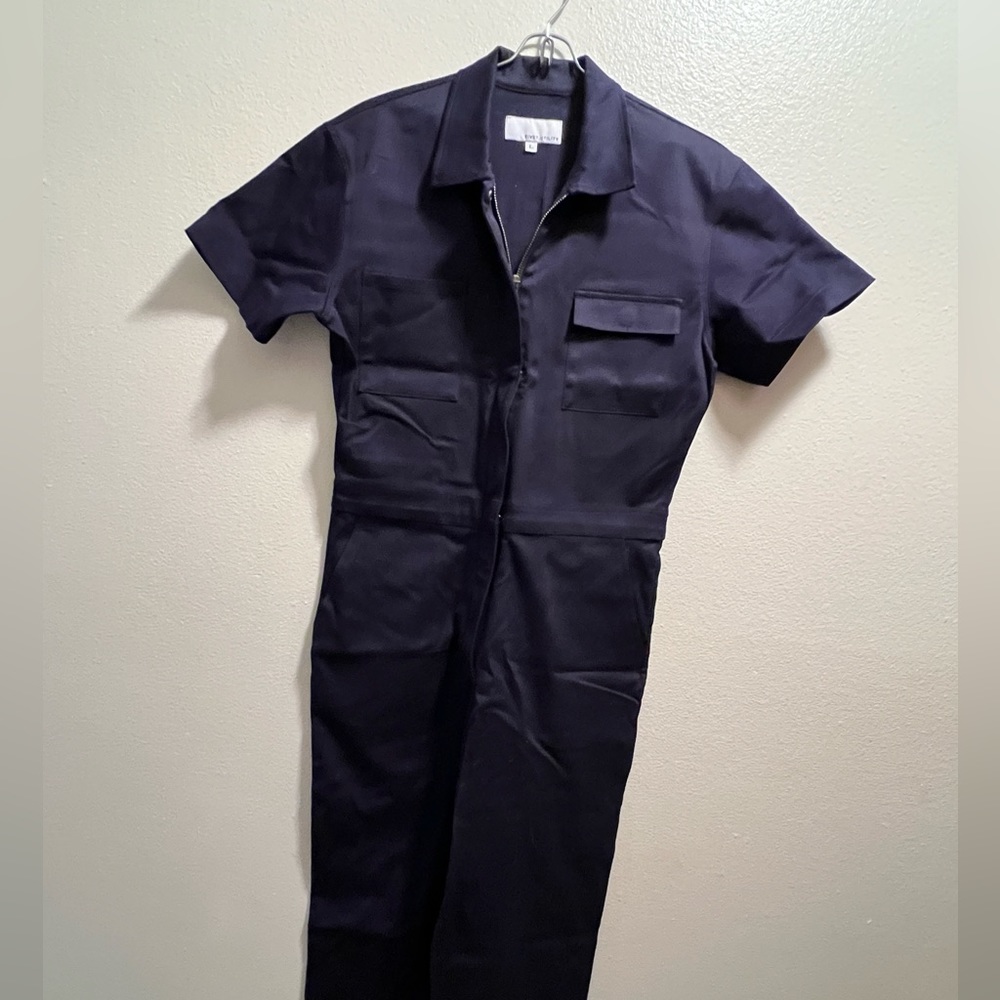 Rivet Utility Worker Jumpsuit- excellent condition. Navy blue. Size L.
